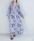 sara mallika　COTTON BOHEMIAN FLOWER DRESS