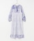 sara mallika　COTTON BOHEMIAN FLOWER DRESS