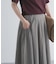 撥水ポケットギャザースカート