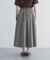 撥水ポケットギャザースカート