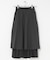 撥水ポケットギャザースカート