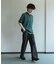 『速乾』ドライタッチ2タックワイドパンツ