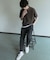 『速乾』ドライタッチ2タックテーパードパンツ