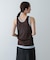 『洗濯可』アンサンブルニットタンクトップ