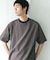 プレーティングマルチボーダーTシャツ