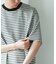 プレーティングマルチボーダーTシャツ