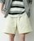 コーデュロイイージーバギーショートパンツ