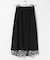 サーキュラーチェックプリーツスカート