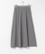 モダールコットン裏毛イージースカート
