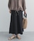モダールコットン裏毛イージースカート