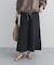 モダールコットン裏毛イージースカート