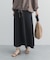 モダールコットン裏毛イージースカート