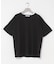 『洗濯可』LINEN NARROW TRIM T-SHIRTS