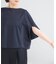 『WEB／一部店舗限定』UVカットクールタッチ5分袖ドルマンプルオーバー