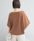 『WEB／一部店舗限定』UVカットクールタッチ5分袖ドルマンプルオーバー