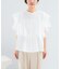 ELENDEEK　MESH LAYERED SLEEVE BLOUSE