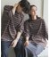 ボーダーエクストラルーズTシャツ