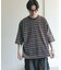 ボーダーエクストラルーズTシャツ