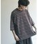 ボーダーエクストラルーズTシャツ
