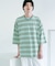 『ユニセックス』ボーダーエクストラルーズTシャツ