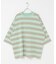 『ユニセックス』ボーダーエクストラルーズTシャツ