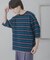 ボーダーエクストラルーズTシャツ