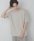 コットンスムースショートスリーブ Tシャツ