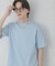コットンスムースショートスリーブ Tシャツ