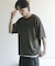 『洗濯可』エクストラルーズスプラッシュニットTシャツ