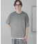 『洗濯可』エクストラルーズスプラッシュニットTシャツ