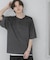 『洗濯可』エクストラルーズスプラッシュニットTシャツ