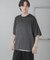 『洗濯可』エクストラルーズスプラッシュニットTシャツ