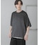 『洗濯可』エクストラルーズスプラッシュニットTシャツ