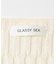 GLASSY SEA　テキストヤードニットタンクトップ
