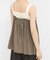 レイヤードライクカップ付きタンクトップ