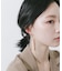 アシンメトリーマルチチェーンイヤリング