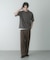 『洗濯可』ドライタッチスキッパーニットTシャツ
