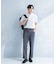 LIFE STYLE TAILOR 　ボタンダウン半袖プルオーバー