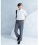 LIFE STYLE TAILOR 　ボタンダウン半袖プルオーバー