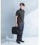 LIFE STYLE TAILOR 　ボタンダウン半袖プルオーバー