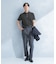 LIFE STYLE TAILOR 　カッタウェイ半袖プルオーバー
