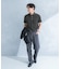 LIFE STYLE TAILOR 　カッタウェイ半袖プルオーバー