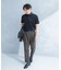 LIFE STYLE TAILOR 　カッタウェイ半袖プルオーバー