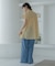 接触冷感デニムベイカーパンツ