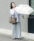 Wpc.　バイカラーパイピング日傘