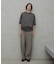 Ramie High Gauge Crew-Neck Knit