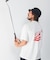 OOPS×RYUAMBE　コラボモックネックTシャツ