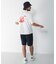 OOPS×RYUAMBE　コラボモックネックTシャツ