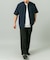 『WEB限定』『XLサイズあり』『吸水速乾』Air Stretch バンドカラーシャツ