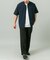 『WEB限定』『XLサイズあり』『吸水速乾』Air Stretch バンドカラーシャツ
